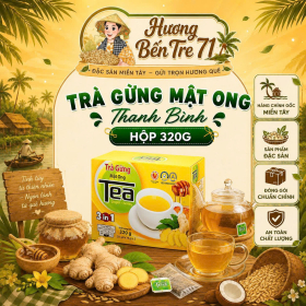 Trà Gừng Mật Ong Thanh Bình – Hộp 320g