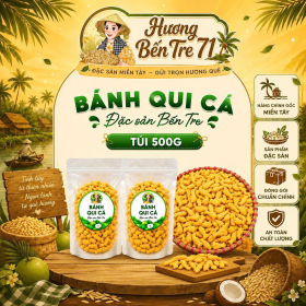 Bánh Qui Bơ Mặn Hình Cá  – Túi 400g