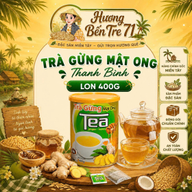 Trà Gừng Mật Ong Thanh Bình – Hủ nhôm 400g