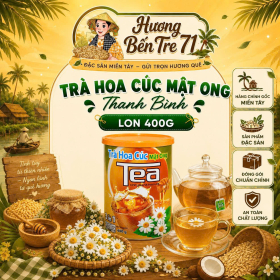 Trà hoa cúc mật ong Thanh Bình - Hủ nhôm 400g 